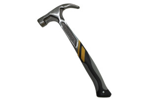 16230484 Молоток Roughneck ANTISHOCK с изогнутым гвоздодером, цельнокованный, 16oz 60-716 NIKONA