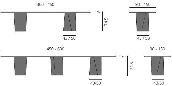 more Стол для переговоров из дерева с системой управления кабелями Varan sun-id-1368371 - Вид №1
