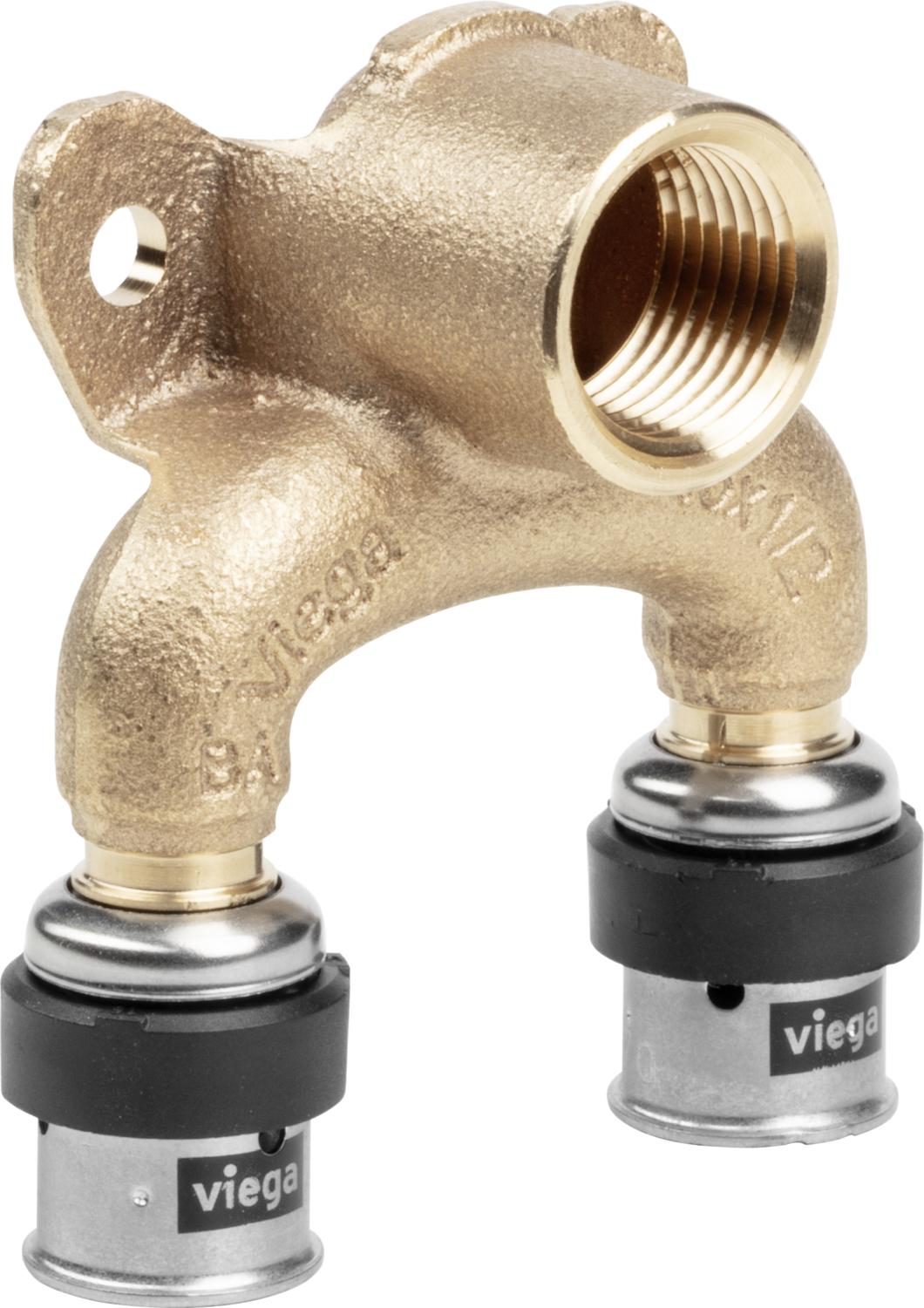 Viega Проходная водорозетка Viega Smartpress 6725.7 (730420) 730 420