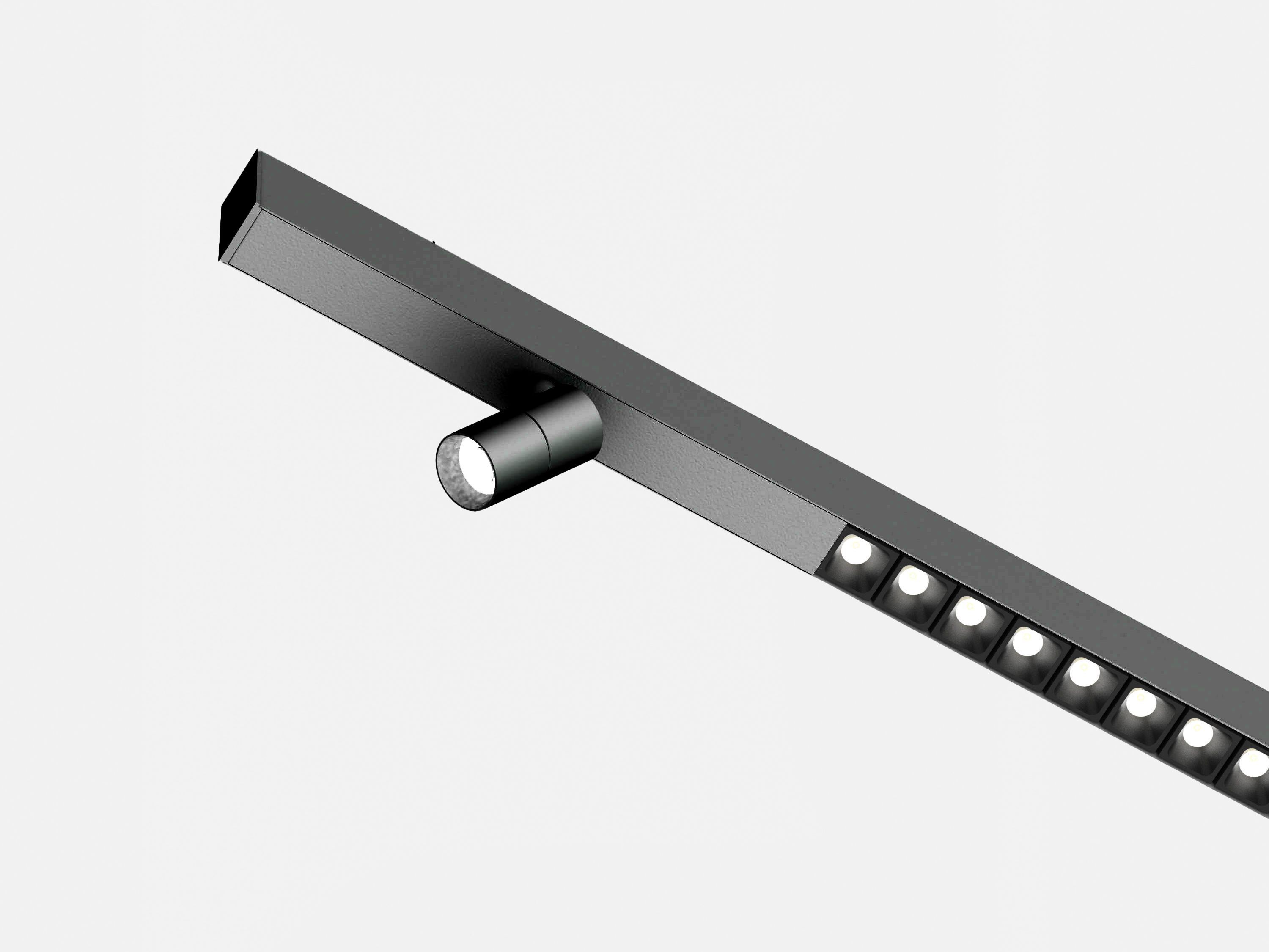 Экструдированный алюминиевый светодиодный потолочный светильник Lucifero's Minifile Mix ARCH-00112700 - Вид №1