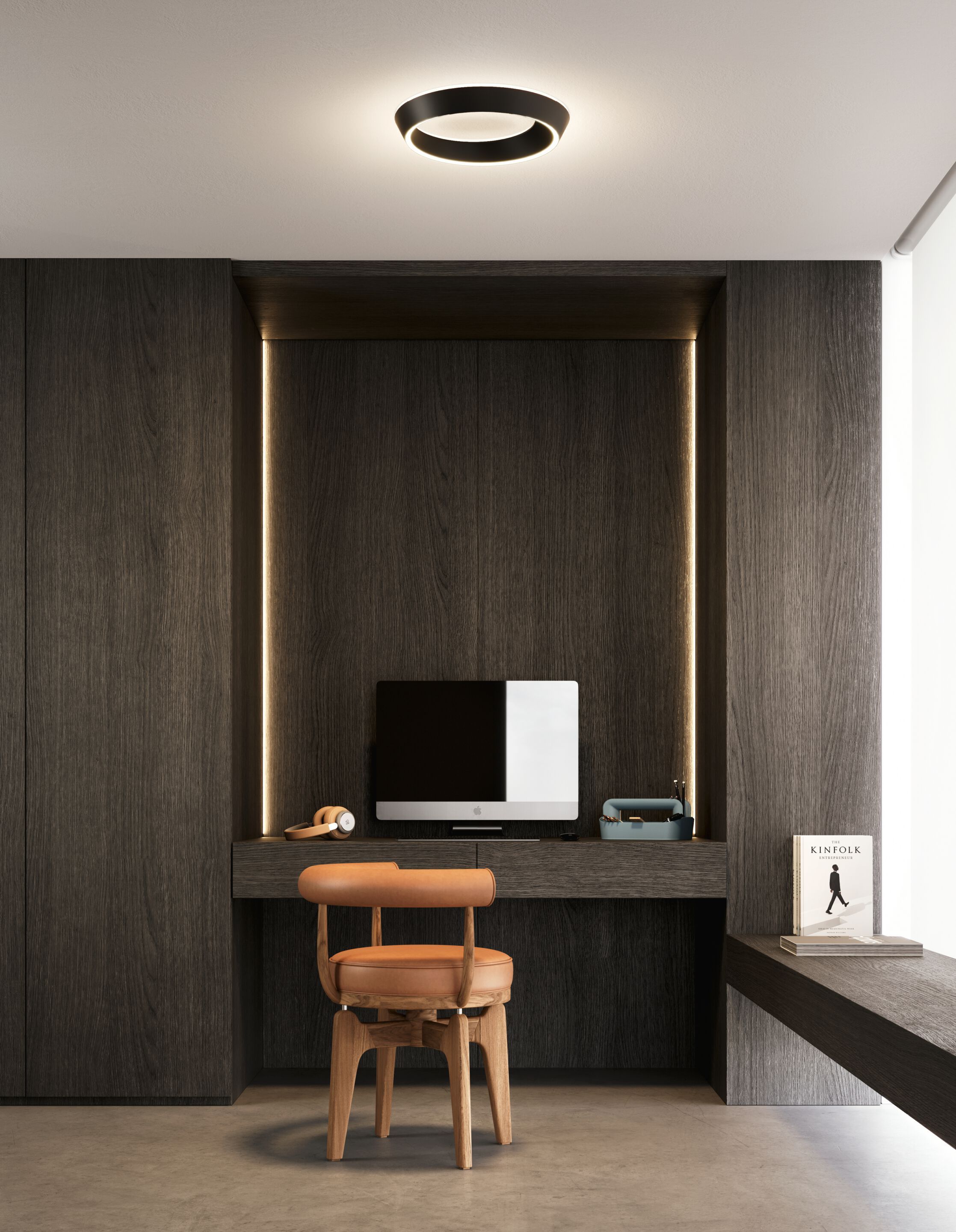 Литой алюминиевый светодиодный потолочный светильник Lodes Tidal ARCH-00080434 - Вид №3