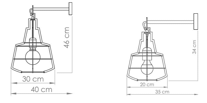 Металлический настенный светильник Studio Beam Slims ARCH-00044848