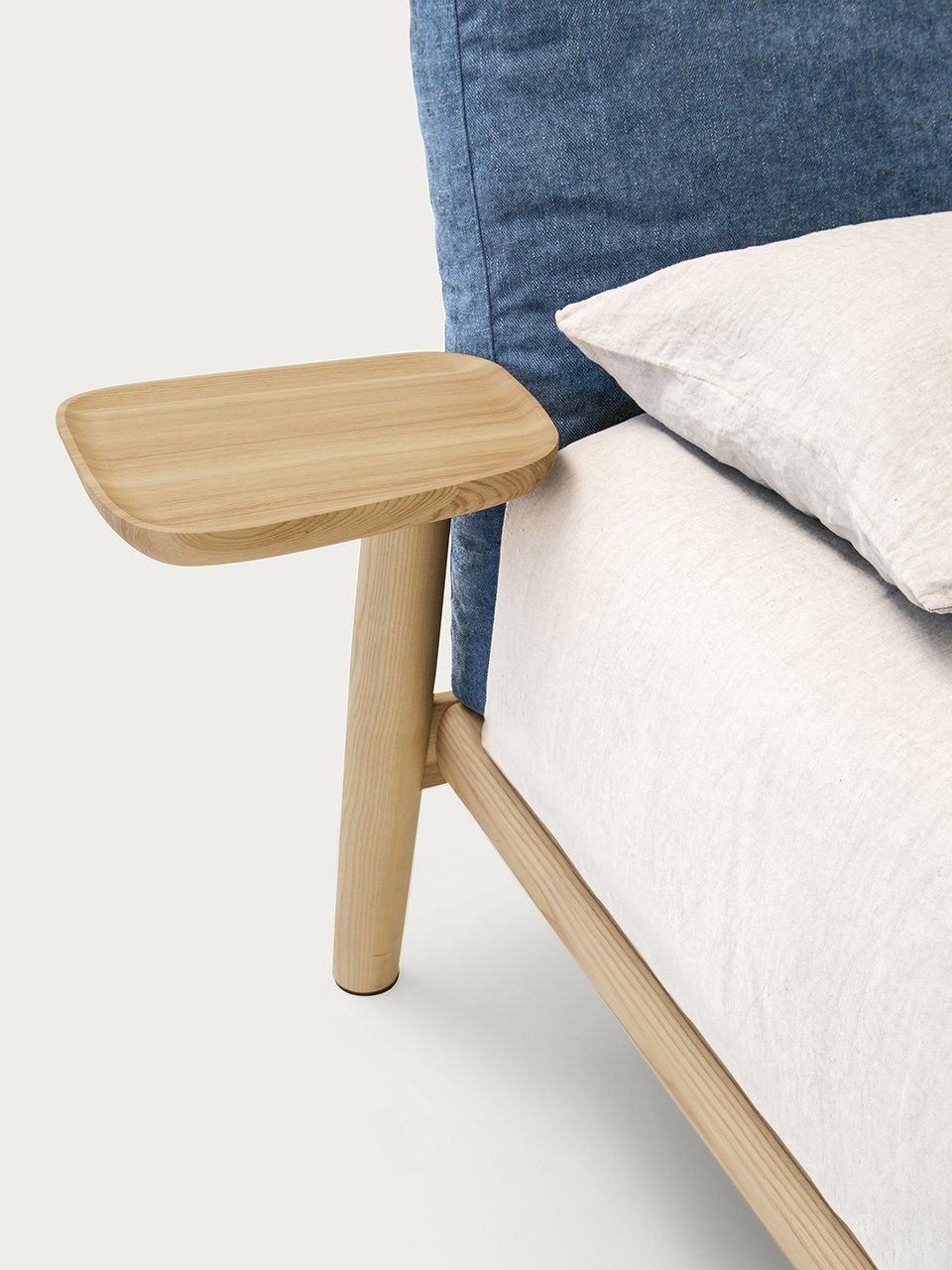 Кровать из массива дерева со встроенными тумбочками Pianca DIONISO ARCH-00089459 - Вид №8