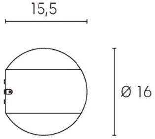 SOVIL Настенный светодиодный светильник для улицы из алюминия и опаловой смолы sun-id-1414805 - Вид №8