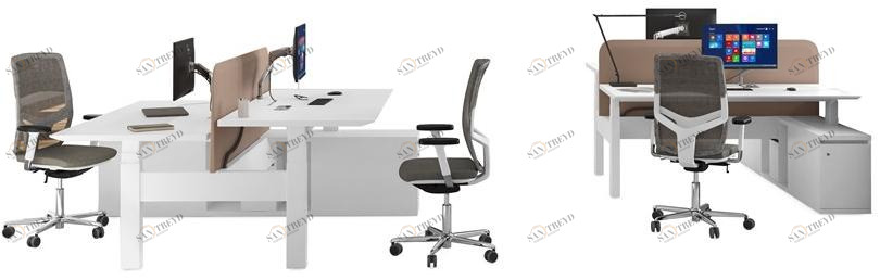 ESTEL GROUP Несколько рабочих станций со встроенной полкой Evo sun-id-1463913