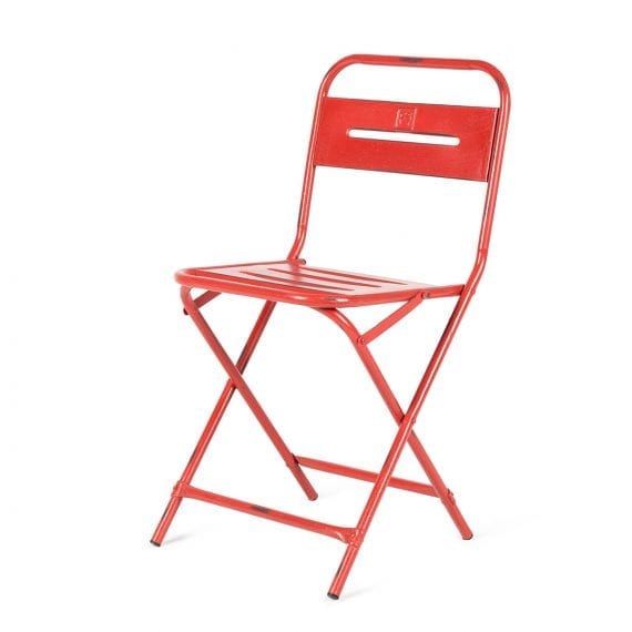 080312 Складной металлический стул Francisco Segarra Horeca Santreyd  - Вид №4
