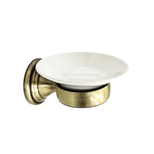 BATH PLUS Подвесная керамическая мыльница Bronx Gold 89384530