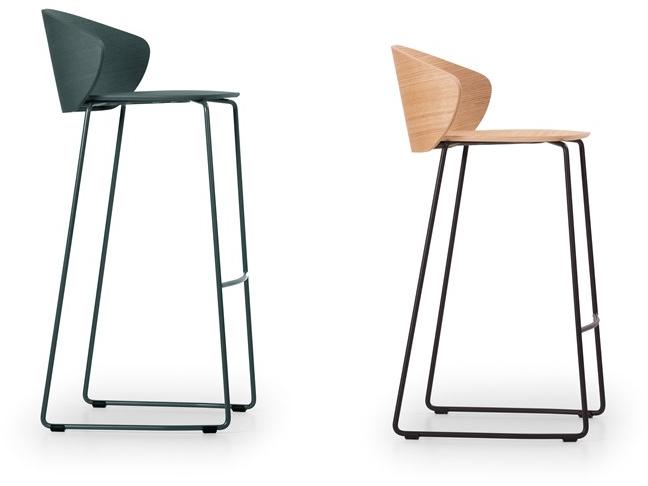 True Design Высокий штабелируемый табурет из стали и салазок Not wood Nt7505 - Вид №5