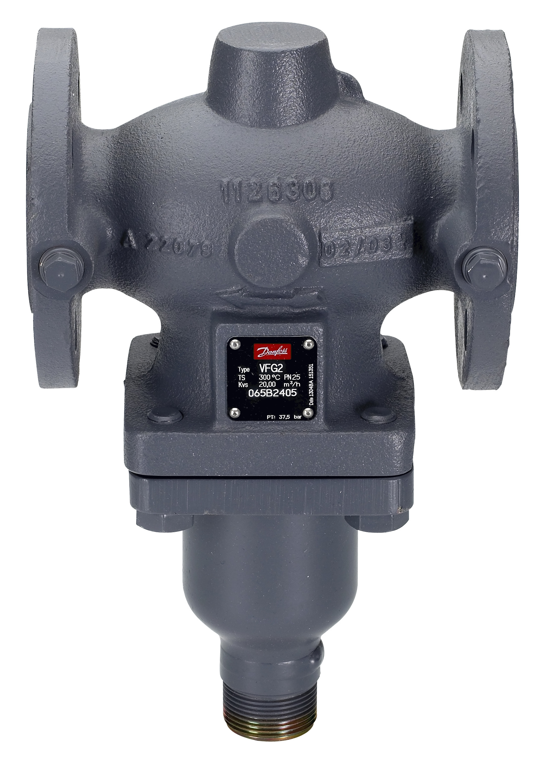 Danfoss Клапан универсальный VFGS 2 фланцевый Кл. рег. универс. VFGS2 PN40 150/280 фл. 065B2463  - Вид №40