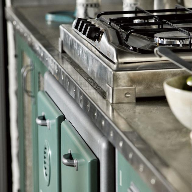 Marchi Cucine Встроенная кухня из нержавеющей стали Loft sun-id-1418250 - Вид №3