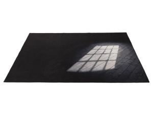 Прямоугольный шерстяной ковер