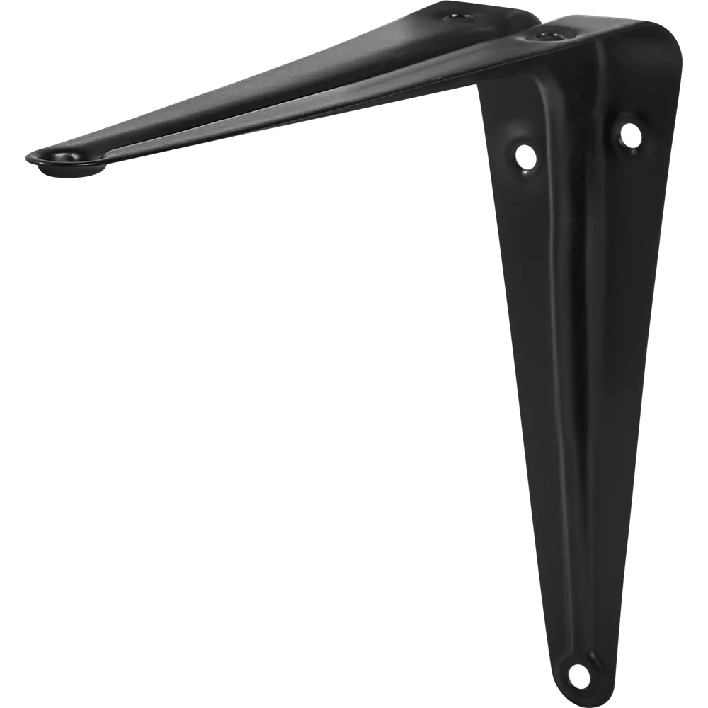 Утилитарный кронштейн Normo 12.5x15 см нагрузка до 13 кг цвет черный 89438016 STLM-2179840 Santreyd  - Вид №1