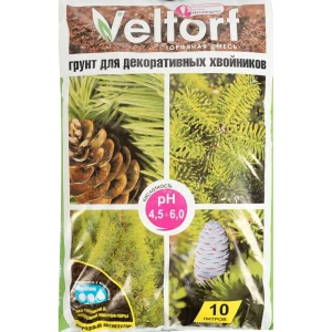 Грунт Veltorf для декоративных хвойников 10 л