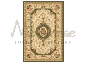 Шелковый прямоугольный ковер