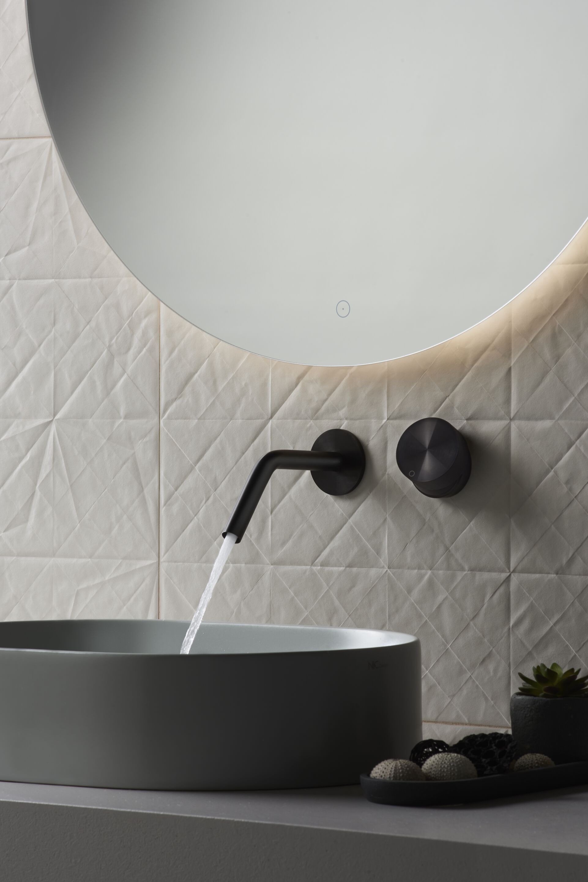 Однорычажный смеситель для раковины из нержавеющей стали Amphora Reel ARCH-00067171 - Вид №3