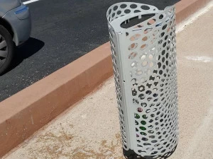 GHM-ECLATEC Урна для мусора из металла для улицы Keo