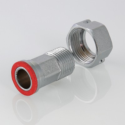 VTr.611.N.0004 Полусгон с накидной гайкой Valtec 1/2"  - Вид №7