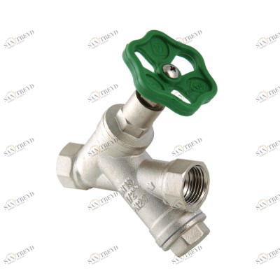 VT.053.N.04 Вентиль прямоточный с косым фильтром Valtec 1/2" 