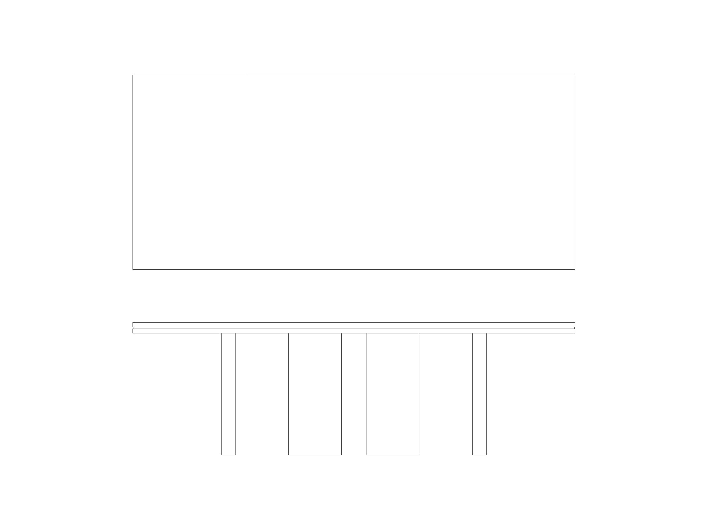 Прямоугольный деревянный обеденный стол Casa Magna MOLIÈRE ARCH-00010181 - Вид №1