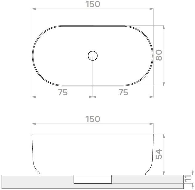 Relax Design Отдельностоящая овальная ванна из luxolid® Horizon sun-id-1429614 - Вид №4
