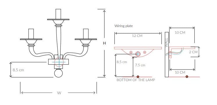Настенный светильник из муранского стекла Abrissi Lloyd ARCH-00059670 - Вид №3
