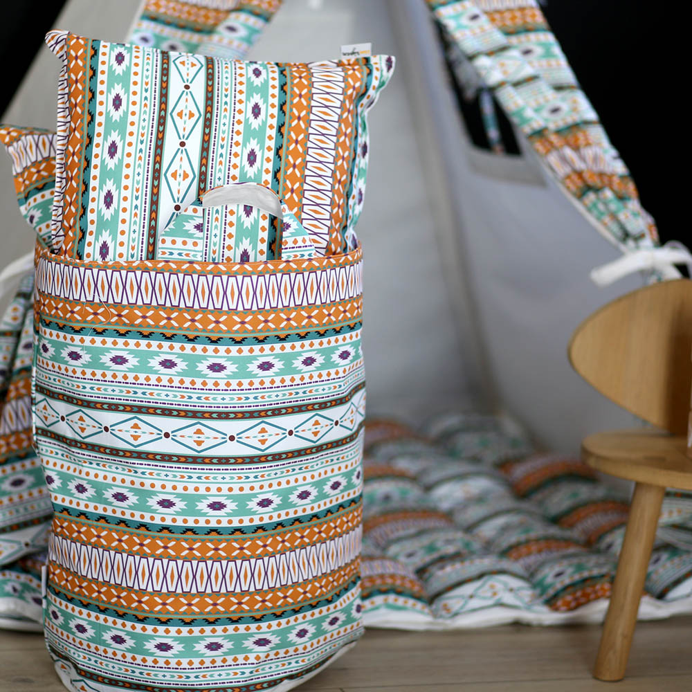 Подушка Aztec 40 х 40 см VAMVIGVAM AZTEC 281800 Оранжевый;голубой Santreyd - Вид №6