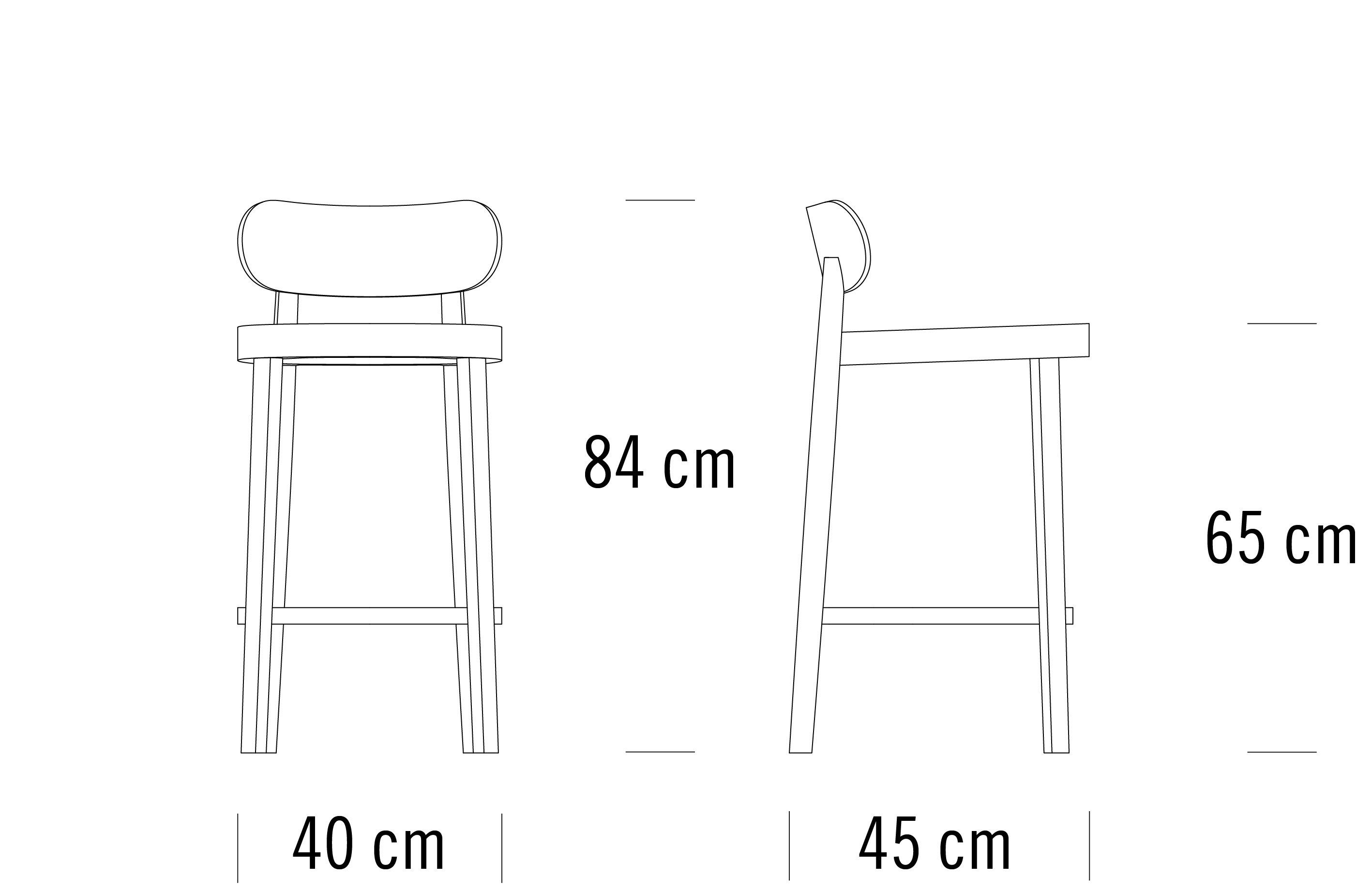 Деревянный барный стул THONET 118 ARCH-00098632 - Вид №10