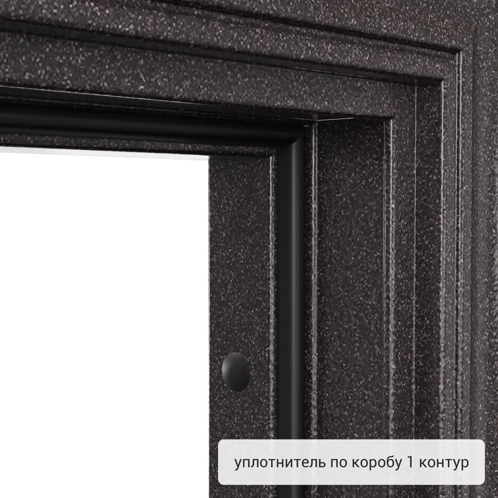 Дверь входная металлическая Страйд Летиция 860 мм левая цвет айс TOREX STLM-2131131 - Вид №8