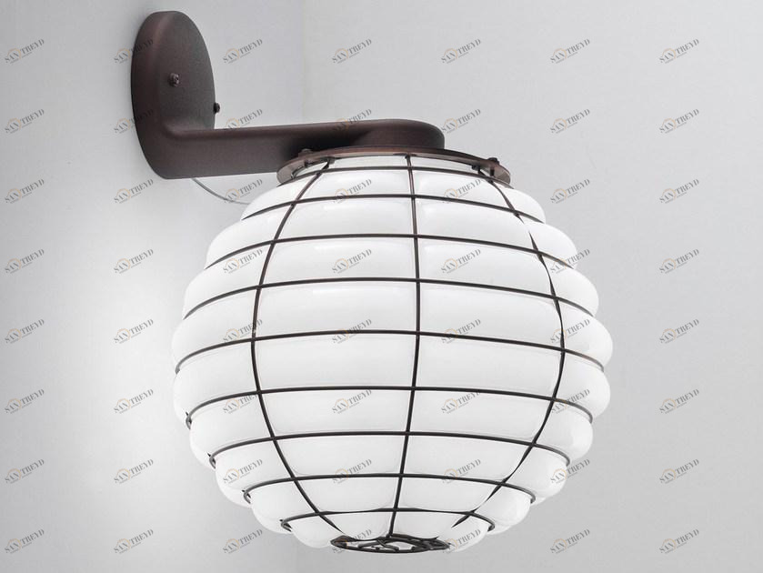 Siru Настенный светильник для улицы из муранского стекла Sfera Eb 361-035