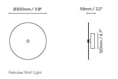 Стеклянный светодиодный настенный светильник Ross Gardam Туманности ARCH-00036086 - Вид №6