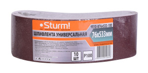 Шлифовальная лента Sturm! 9010-B76x533-100 8114275