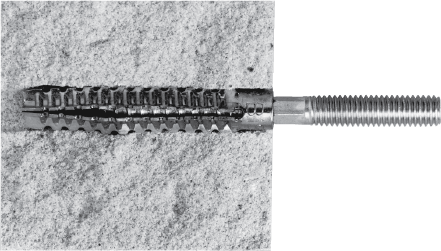 6103838 Лёгкие Крепление BIS Металлический распорный дюбель монтаж в газобетоне, гипсе WALRAVEN  - Вид №2