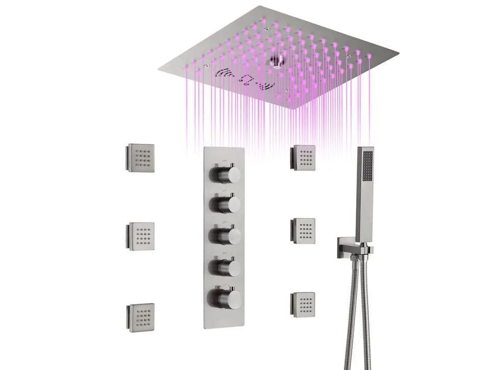 Термостатический встраиваемый душевой набор с насадкой для душа Fontana Showers питьевой фонтанчик ARCH-00028638