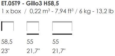 Fenabel Круглый журнальный столик из металла  Et.06t9  - Вид №1