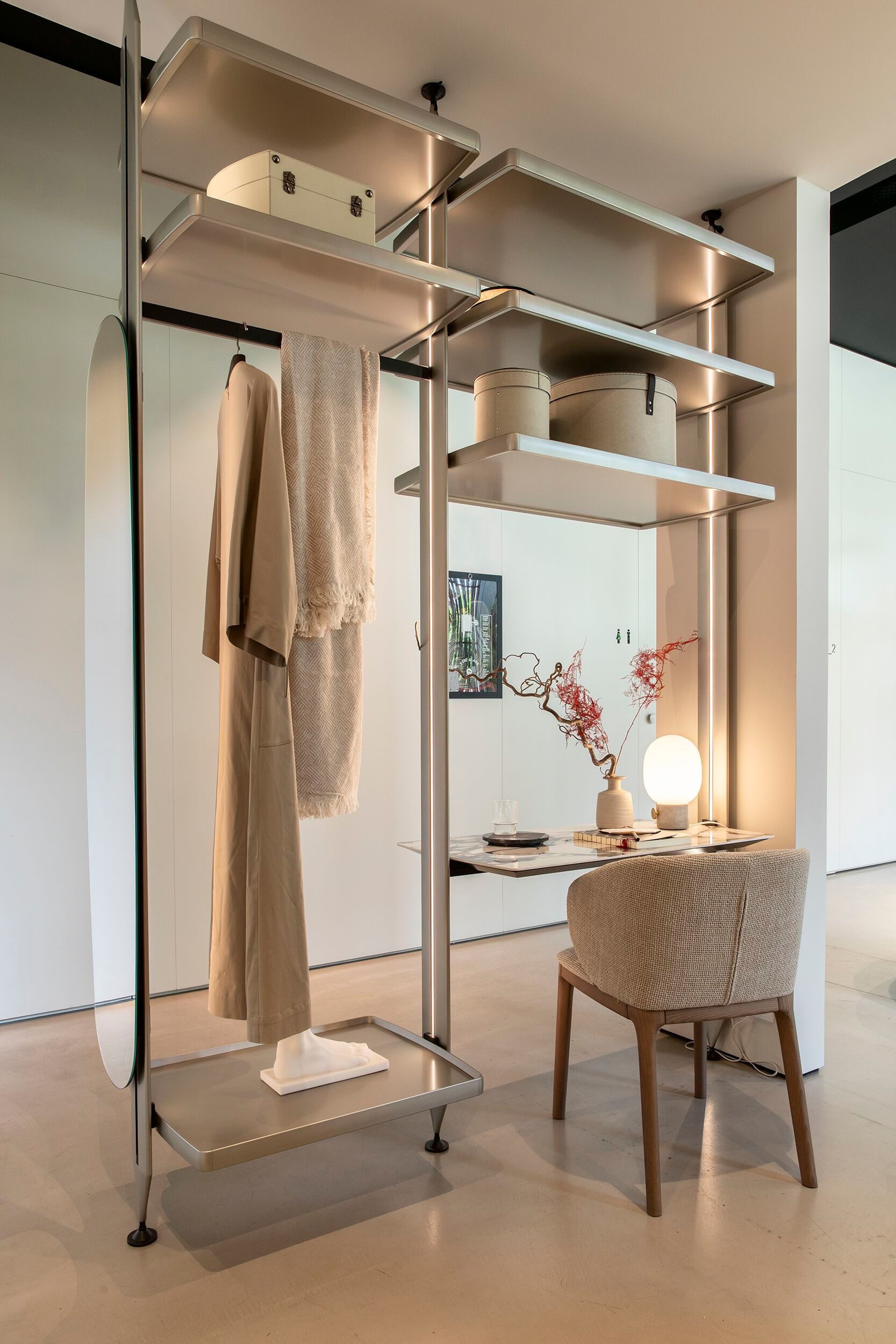 Система для гардеробных, оборудованных стен и книжных шкафов Novamobili DEDALO ARCH-00009022 - Вид №5