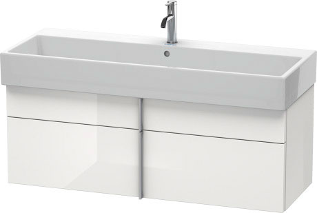 VA650905151 Тумбочка подвесная Vero Air #VA6509 1184 x 431 мм Сосна коричневая, декор Duravit - Вид №2