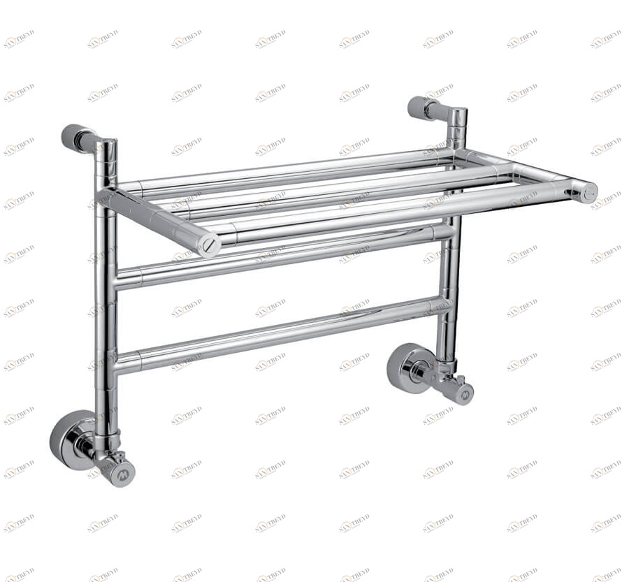 Полотенцесушитель водяной 492 Sereno Margaroli Ø25 мм (с полкой)