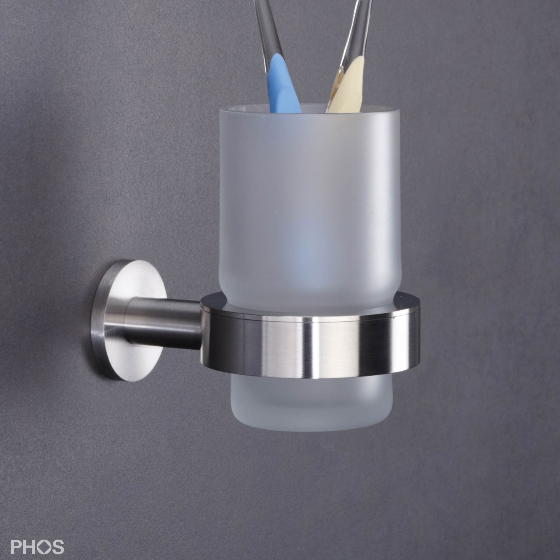 ATG-GB-K55 Подстаканник и стаканы для зубных щеток с клеевым креплением PHOS 