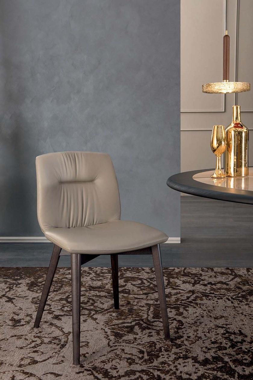 Tonin Casa Мягкое кожаное кресло  T7345  - Вид №2