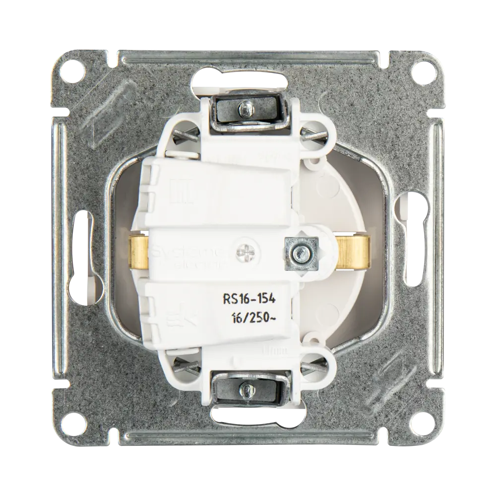 SYSTEME ELECTRIC W59 - Розетка скрытого монтажа с заземлением 18799068 STLM-0012734 - Вид №2