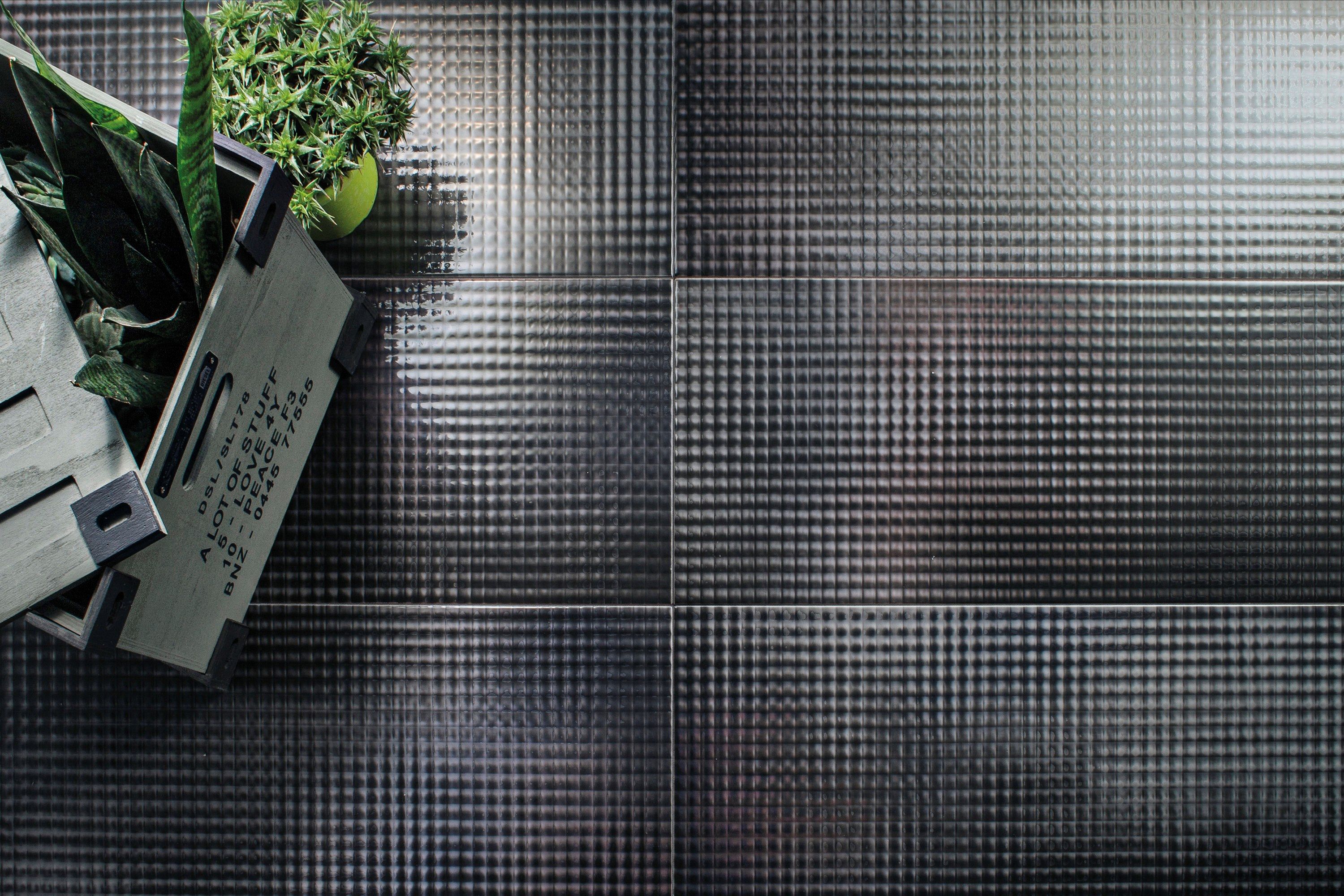 Внутренняя отделка керамогранита с металлическим эффектом IRIS Ceramica Diesel Living ARCH-00124878 - Вид №9