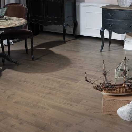 Инженерная доска Coswick Бражированная Французская Ривьера Ясень Натур с брашью (Текстурированная) 300…1845х107,95 мм 12213257 - Вид №1