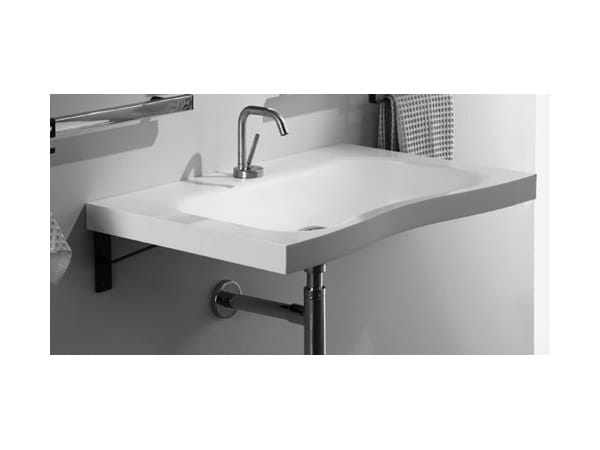 Консольный умывальник с держателем для полотенец Ponte Giulio Family ARCH-00038671 - Вид №8