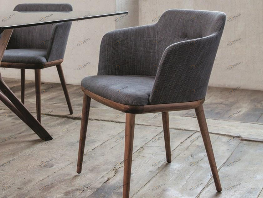 Porada Стул из ткани с подлокотниками Iron sun-id-1437311