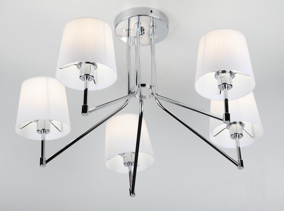 Потолочная люстра Rivoli Grazioso 3023-305 RIVOLI GRAZIOSO 336916 Хром;белый  - Вид №1