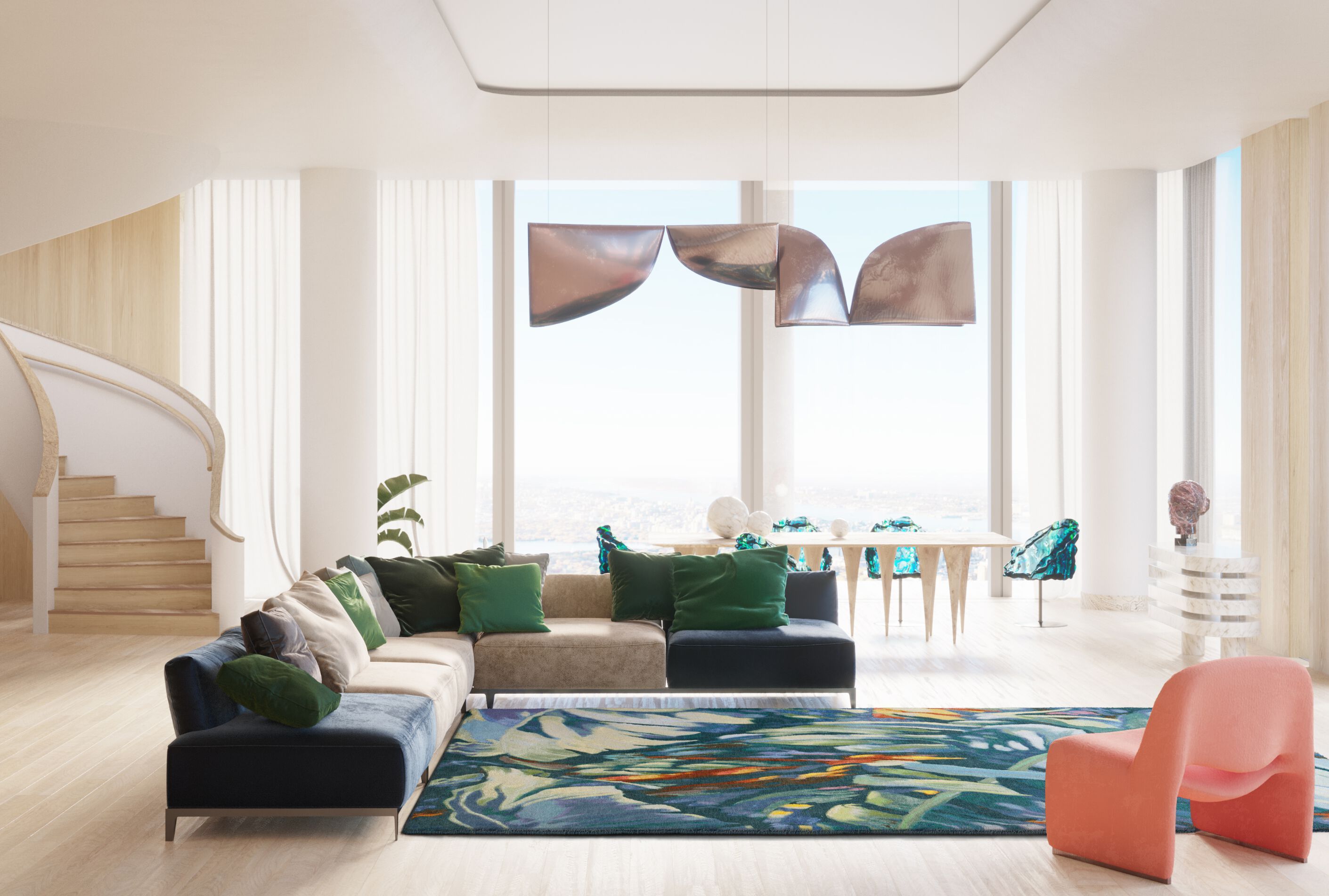 Ковер ручной работы Tapis Rouge Fabulous ARCH-00020951 - Вид №1