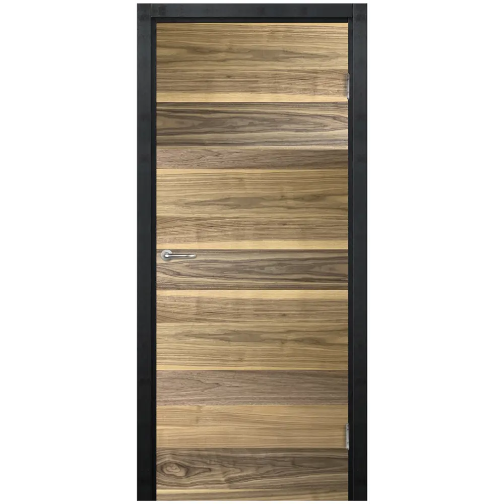 Комплект двери Loft глухая 90x200 см шпон цвет американский орех без доборов 89428555 STLM-2169114 МАРИО РИОЛИ 