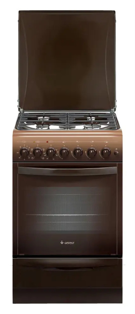 91753535 Газовая плита с духовкой Gefest ПГЭ 5102-02 0301 50x85x58.5 см цвет коричневый STLM-0875592