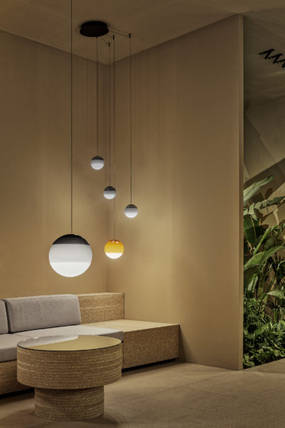 086079 Люстра 13 синяя Marset Dipping Light  - Вид №5