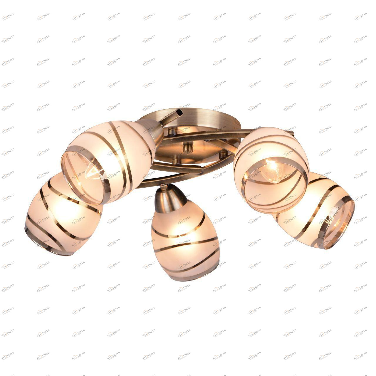 Потолочная люстра Toplight Polly TL3720X-05AB TOPLIGHT POLLY 183955 Белый 